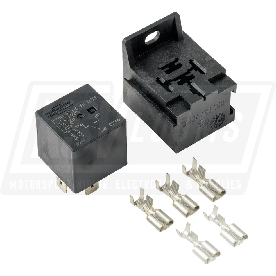 50/30 AMP MINI RELAY KIT WITH BASE