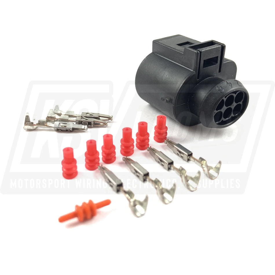 6-Way Connector Kit For Bosch Lsu 4.9 Lambda Sensor (24-20 Awg)