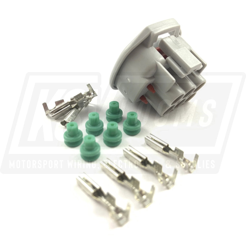 6-Way Connector Kit For Toyota Supra 2Jz-Ge Idle Air Control Valve Iac Sensor (22-16 Awg)