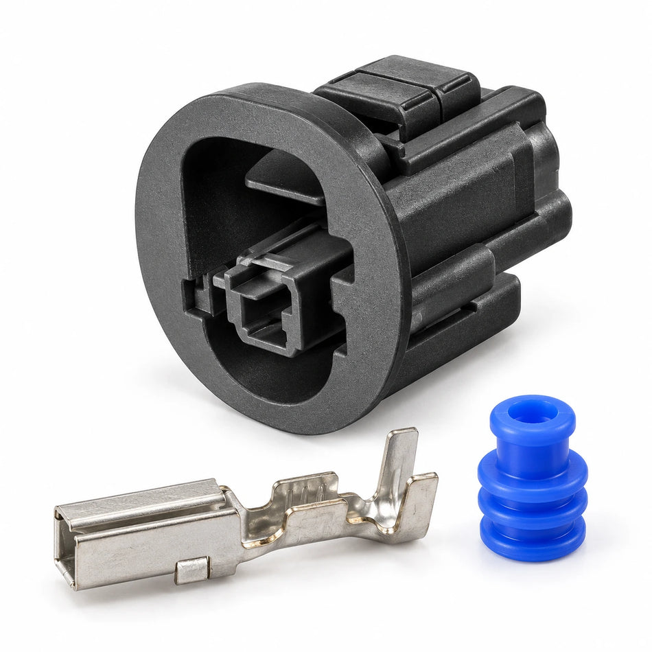 1-Way Connector Kit, Yazaki 7283-1114-40 090II Sealed Series (22-20 AWG)