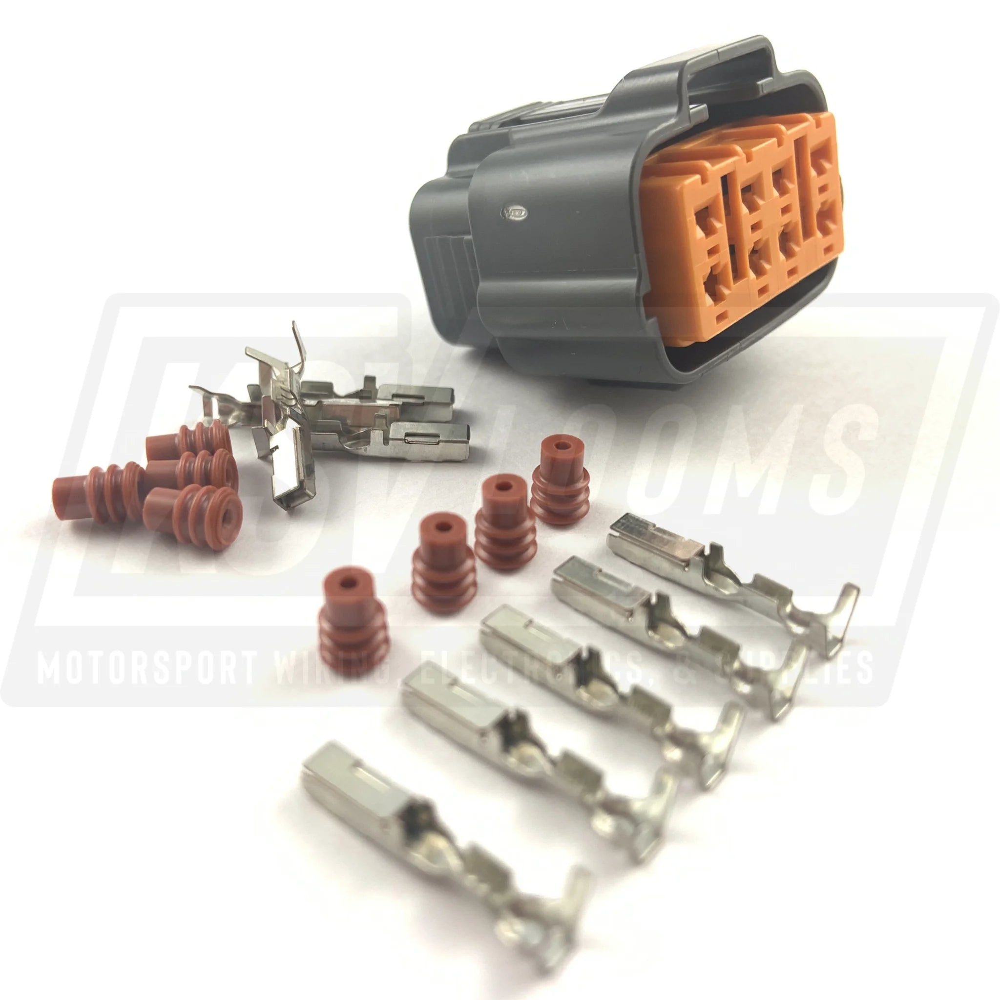8-Way Connector Kit For Hks Twin Power Dli Ignition Amplifier Box Cdi (22-20 Awg)