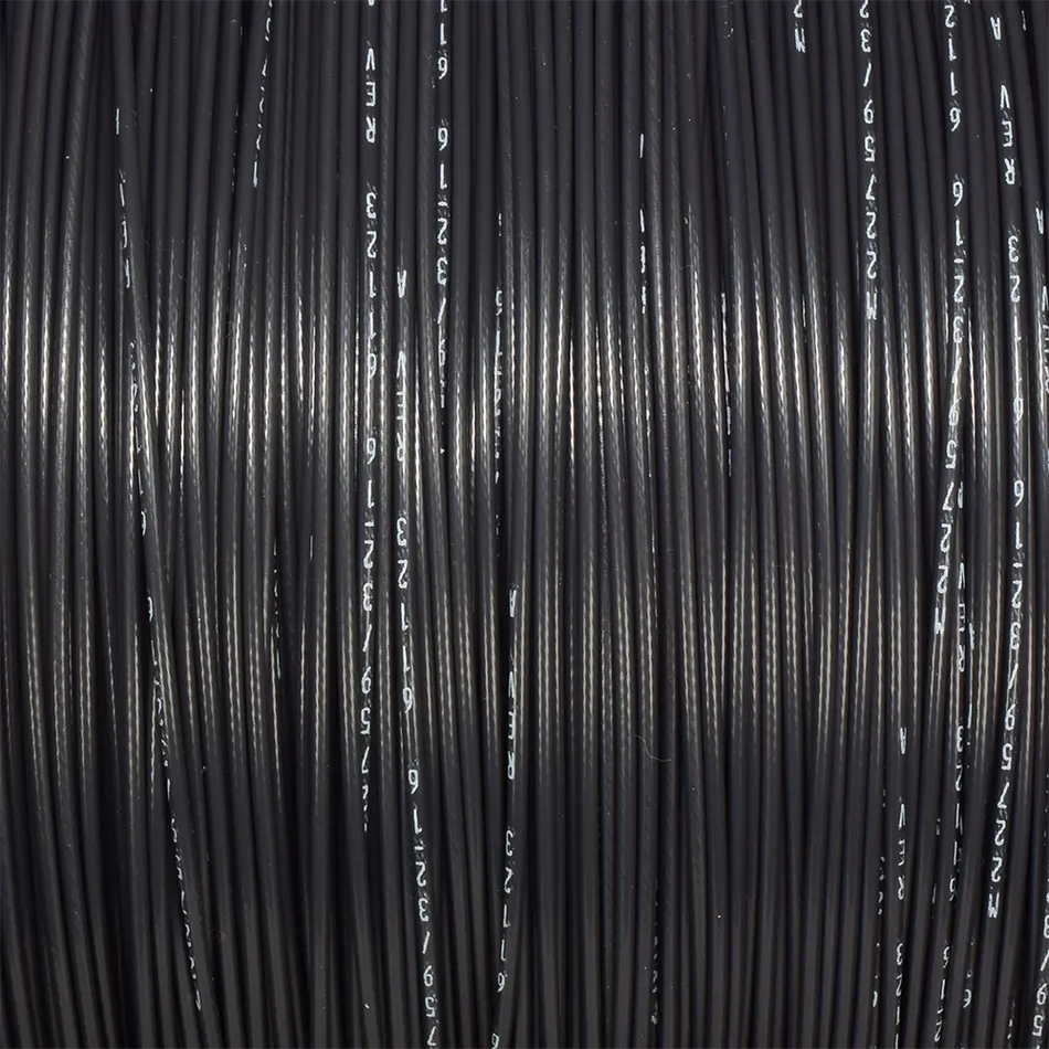 16 AWG Black Tefzel Wire M22759/32-16-0