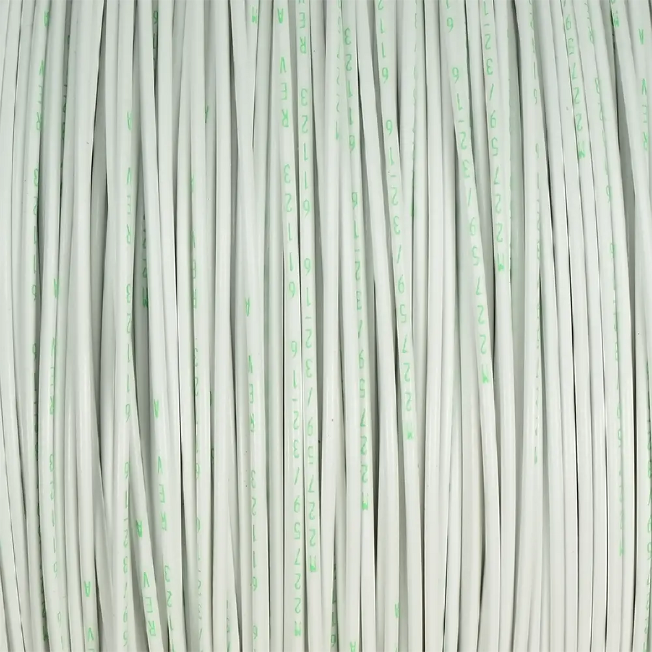 16 AWG White Tefzel Wire M22759/32-16-9
