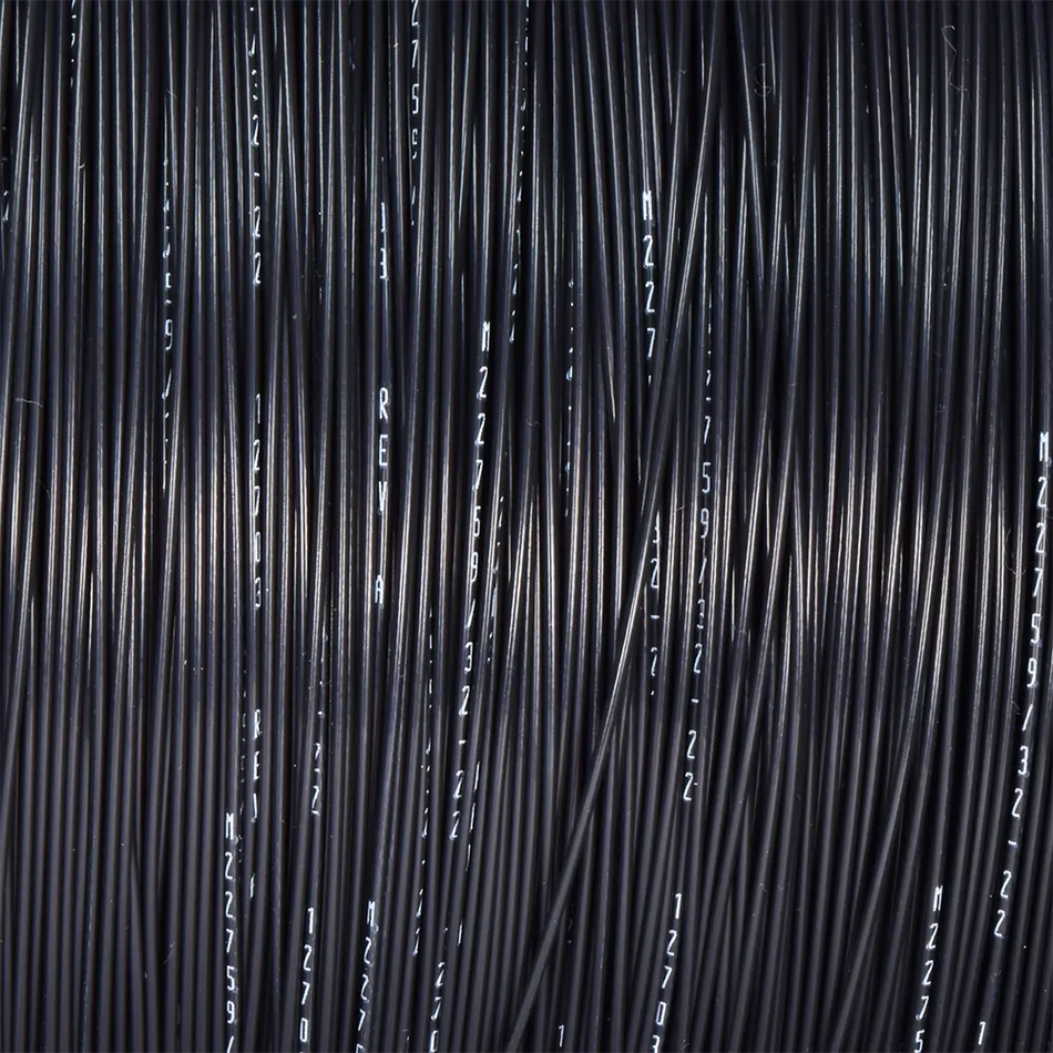 22 AWG Black Tefzel Wire M22759/32-22-0 (cut length)