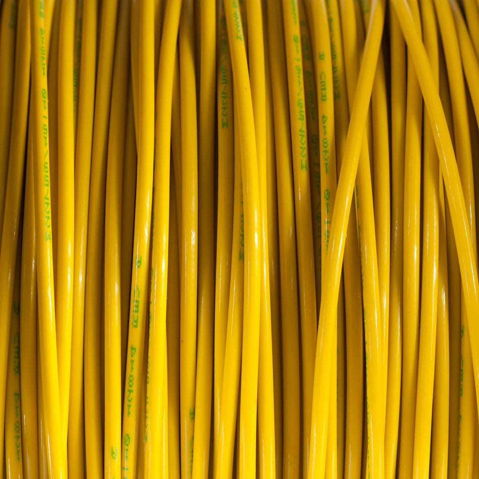 M22759/16-10-4 Yellow 10 AWG Tefzel wire