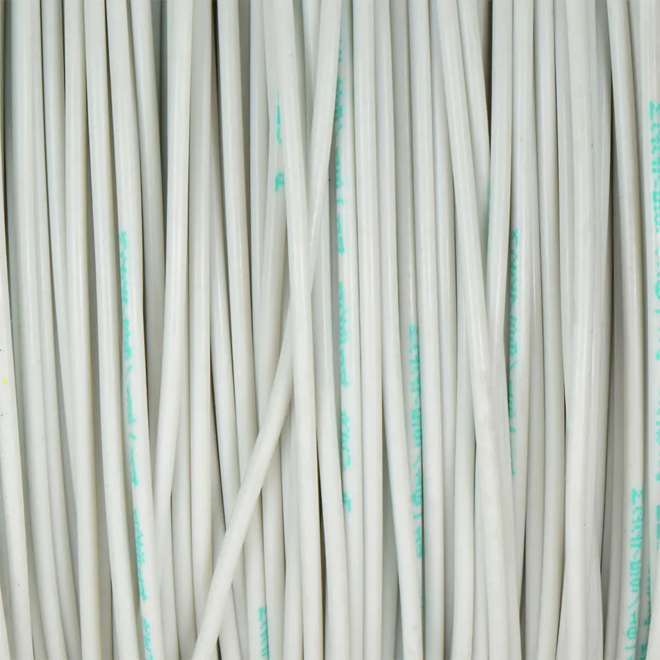 M22759/16-14-9 White 14 AWG Tefzel wire
