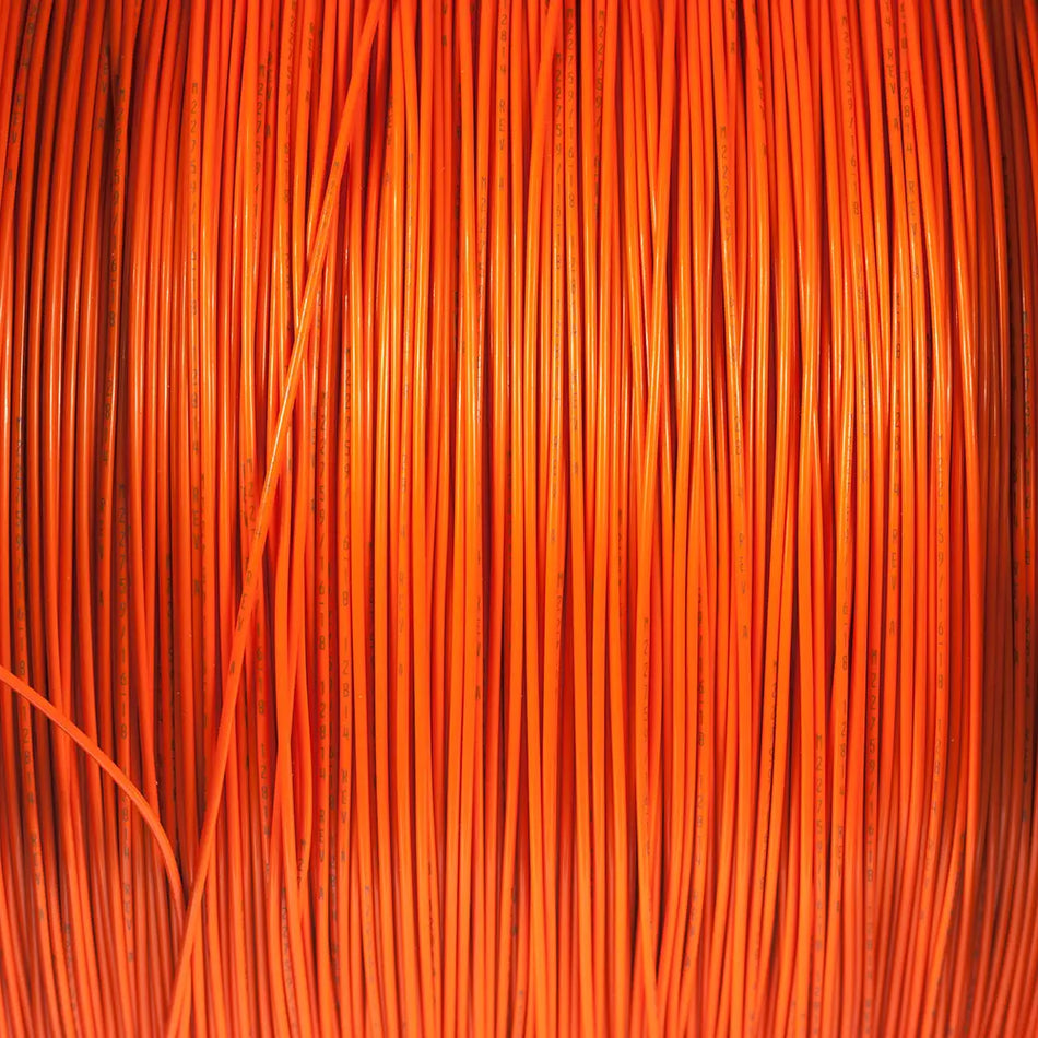 M22759/16-18-3 Orange 18 AWG Tefzel wire