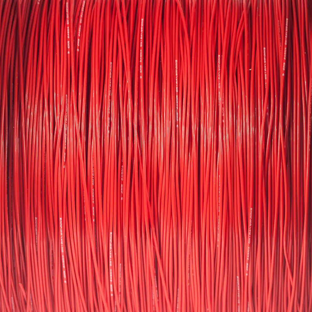 M22759/16-20-2 Red 20 AWG Tefzel wire