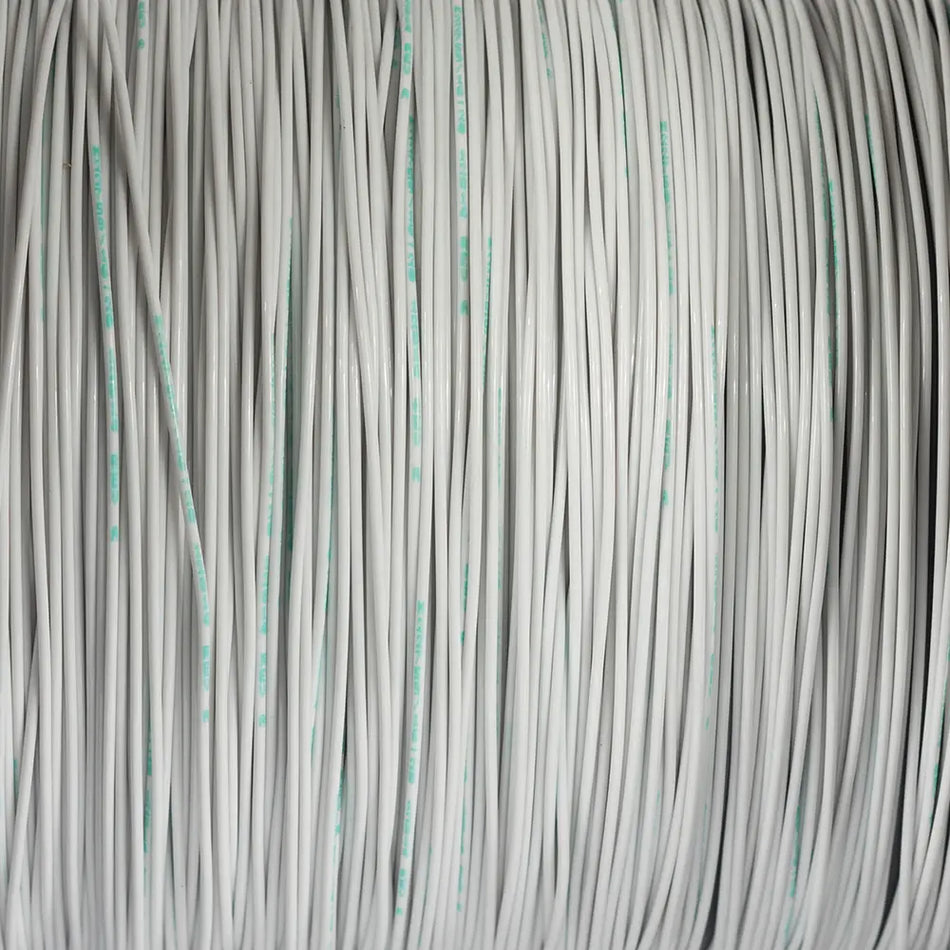 M22759/16-20-9 White 20 AWG Tefzel wire