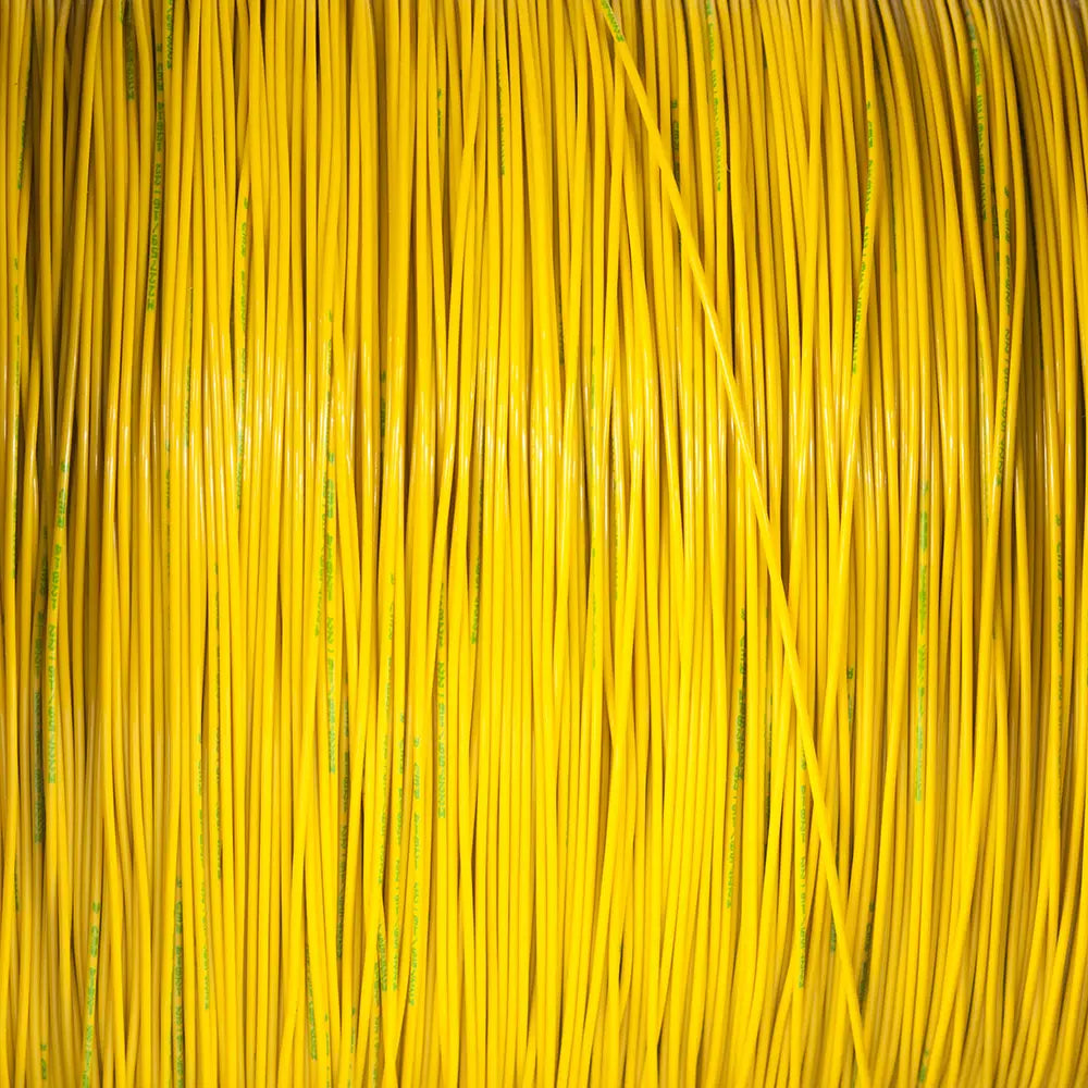 M22759/16-22-4 Yellow Tefzel Wire 22 AWG