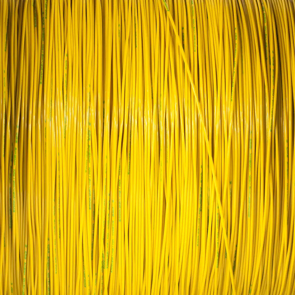 M22759/16-22-4 Yellow Tefzel Wire 22 AWG