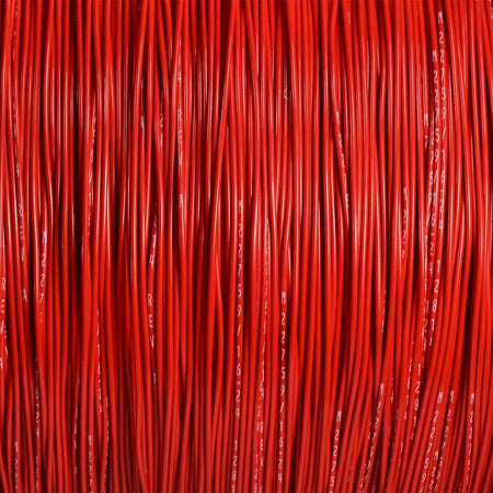 M22759/16-24-2 Red Tefzel Wire 24 AWG