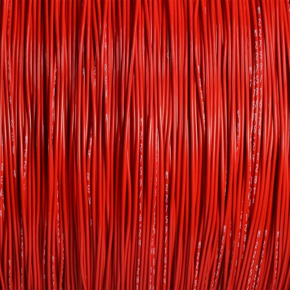 M22759/16-24-2 Red Tefzel Wire 24 AWG