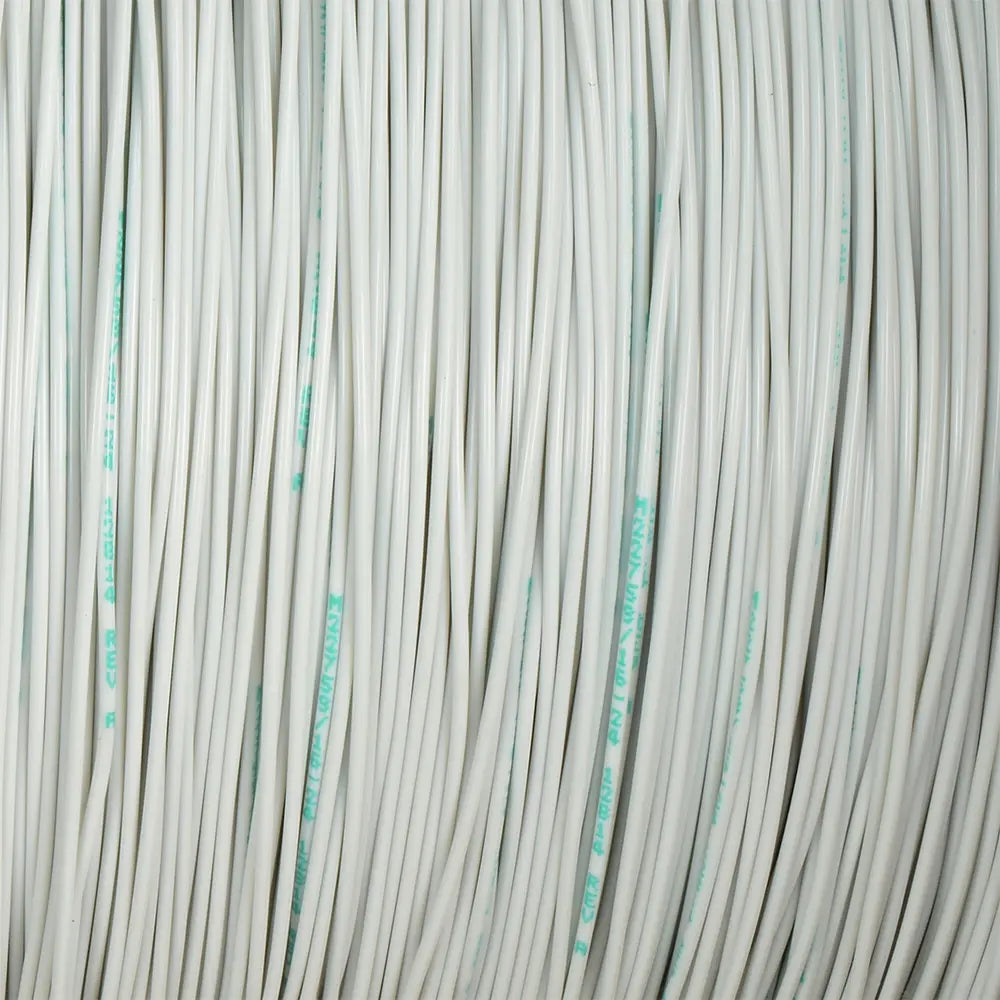 M22759/16-24-9 White Tefzel Wire 24 AWG