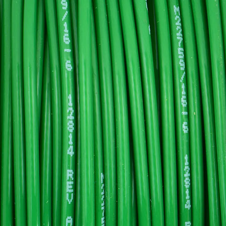 6 AWG Green Tefzel Wire M22759/16-6-5