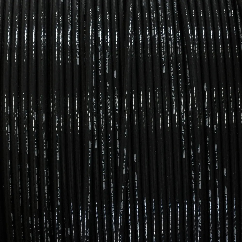 8 AWG Black Tefzel Wire M22759/16-8-0