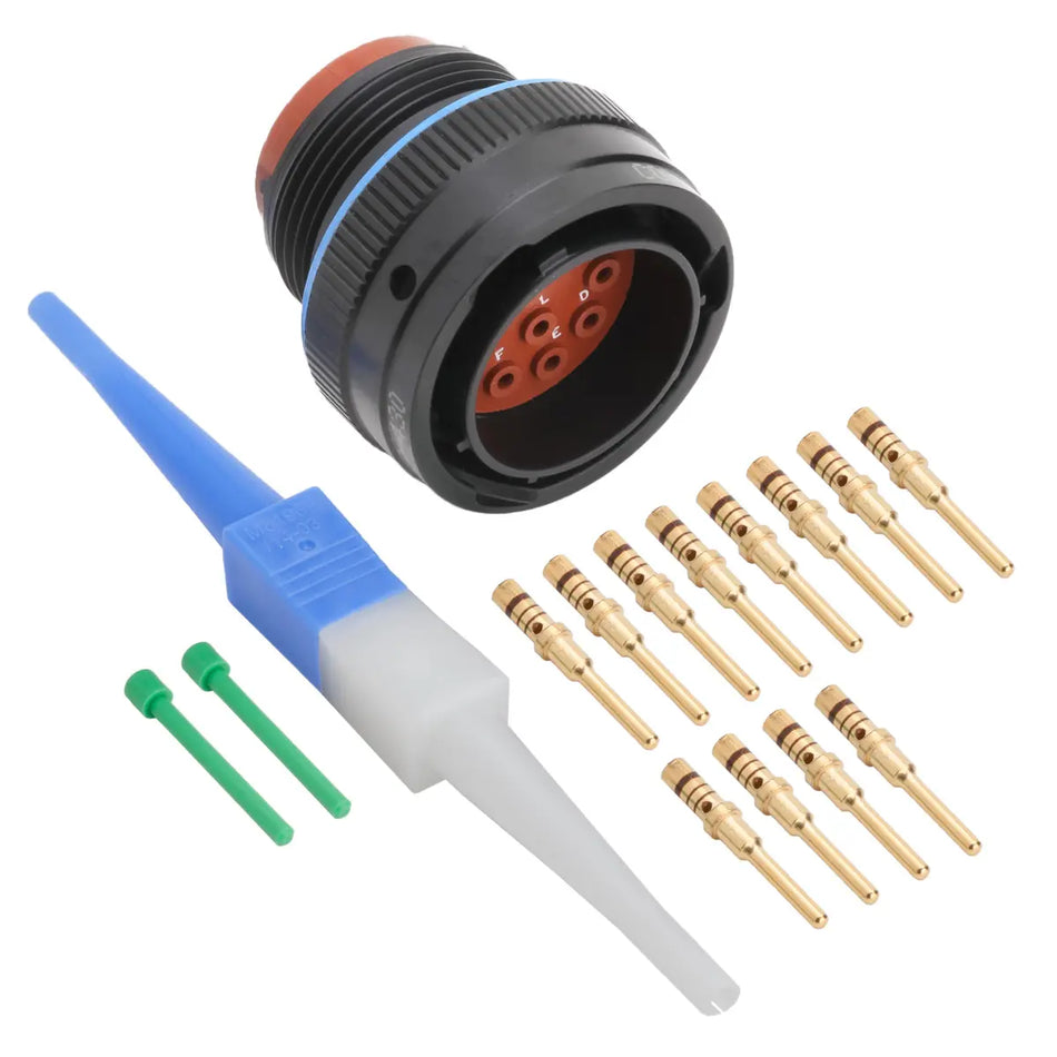 MS3476A18-11P MIL-Spec Free Plug Connector Kit, 11-Way