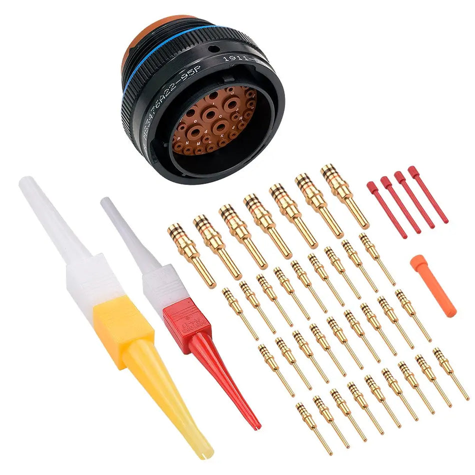 MS3476A22-95P MIL-Spec Free Plug Connector Kit, 32-Way