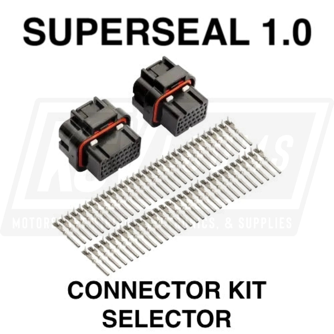 AMP Superseal 1.0 Series Connector Kit Selector