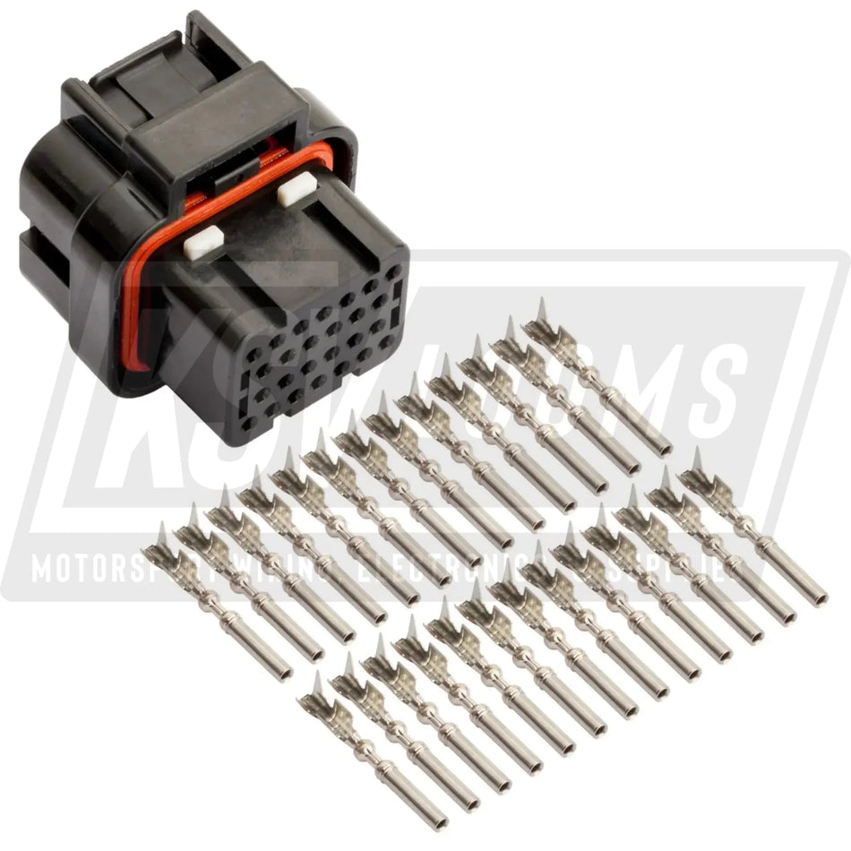26-Way Connector Kit for FuelTech FT550 ECU, Connector B (24-20 AWG)