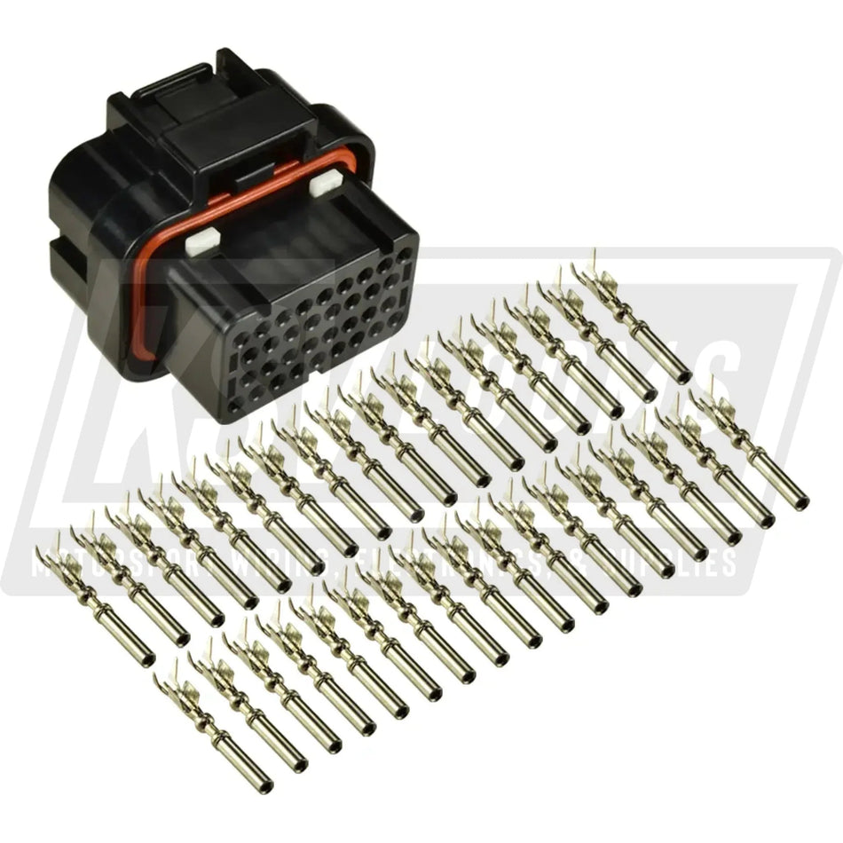 34-Way Connector Kit for Haltech Platinum Sport 1000 2000 ECU (24-20 AWG)