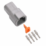 DTP receptacle connector kit