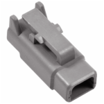 Standard DTM plug housing without extended shrink-boot lip