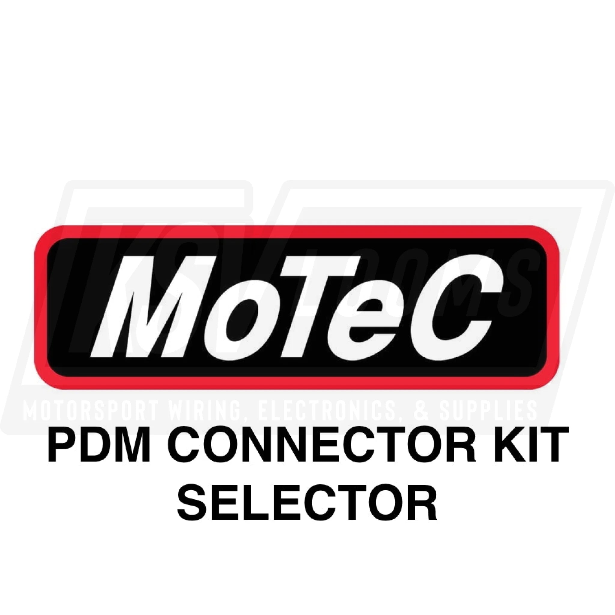 MoTeC PDM Connector Kit Selector