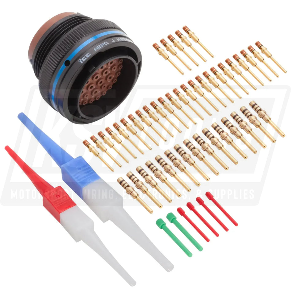 MS3476A22-41P MIL-Spec Free Plug Connector Kit 41-Way