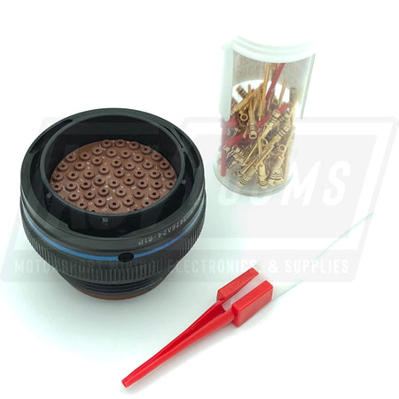 Ms3476A24-61P Mil-Spec Free Plug Connector Kit 61-Way