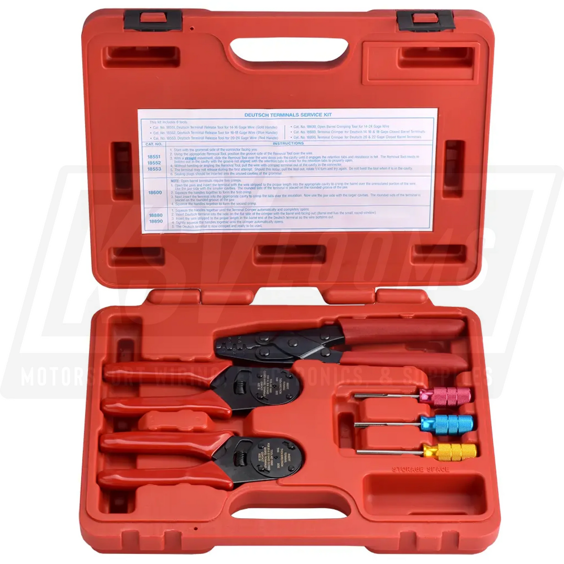 S&G Tool Aid 18650 Deutsch Terminals Service Tool Kit