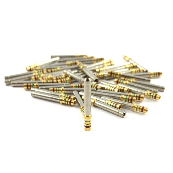 Female Socket Terminal for Deutsch DTM Connector Plug 24-20 AWG Gold Solid Contact (Size 20)