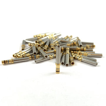 Female Socket Terminal for DT Connector Plug 20-16 AWG Gold Solid Contact (Size 16)