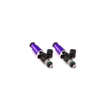 Injector Dynamics ID1050X Injectors - 60mm Length - 14mm Purple Top - 14mm Lower O-Ring (Set of 2)
