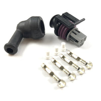 Delphi GT150 3-Pin Pressure Sensor Connector Plug Clip Kit w/ Boot