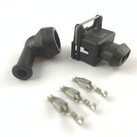 Bosch LK-2 EV1 2-Pin Fuel Injector Connector Kit w/ Boot