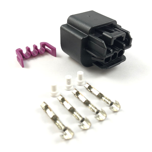 MoTeC E85 Ethanol 3-Pin Flex Fuel Sensor Connector Plug Kit