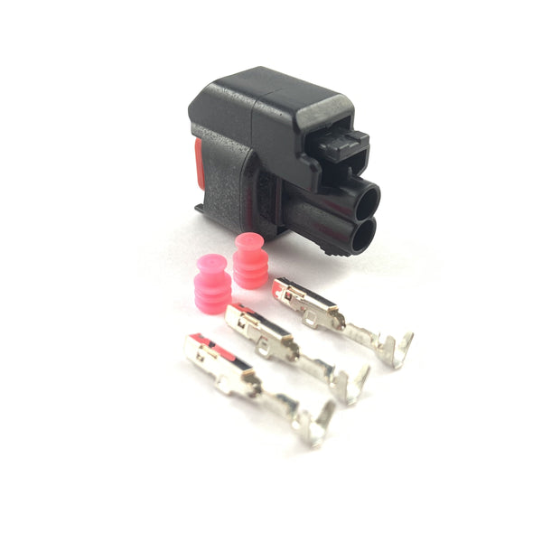 Bosch EV6 EV14 USCAR 2-Pin Fuel Injector Plug Connector Kit ID1300 ID1700