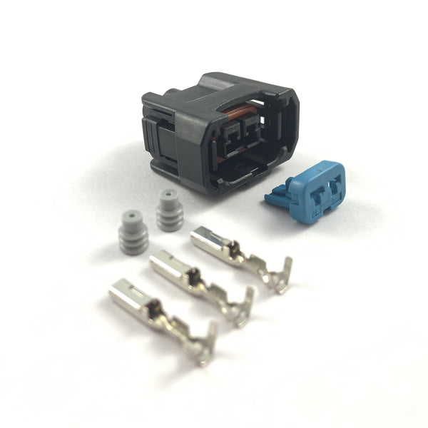 Honda S2000 2-Pin Fuel Injector Connector Plug Clip Kit