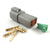 Deutsch DT 4-Way Pin Connector Kit, 20-16 AWG Gold Contacts
