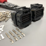 AMP 26 + 34 Pin ECU Connector Plug Kit + Crimp Tool