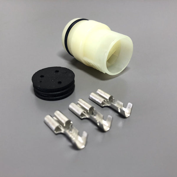 Nippon Denso 3-Pin Round Alternator Regulator Connector Plug Kit