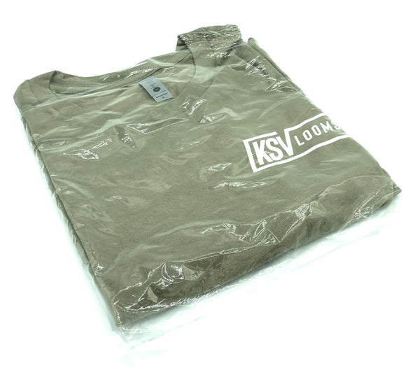 KSV Looms Crew Neck T-Shirt, Olive Color
