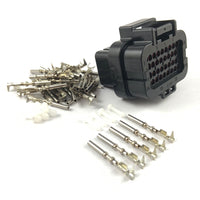 34-Way Connector Kit for MoTeC C125 Dash Display (24-20 AWG)