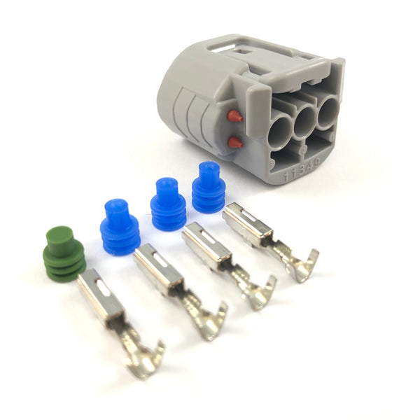 3-Way Connector Kit for Oval Alternator (22-20 AWG)