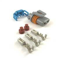 2-Way Connector Kit for H7, 9006, HB4 Headlight Bulb (20-16AWG)