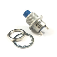Otto Blue Momentary Push Button Switch (4lb Pressure) P3-61126